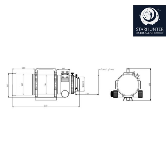 Askar FRA400 72mm f/5.6 Quintuplet Petzval Flat-Field Astrograph