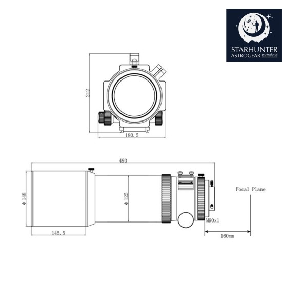 Askar FRA600 108mm f/5.6 Quintuplet Petzval Flat-Field Astrograph