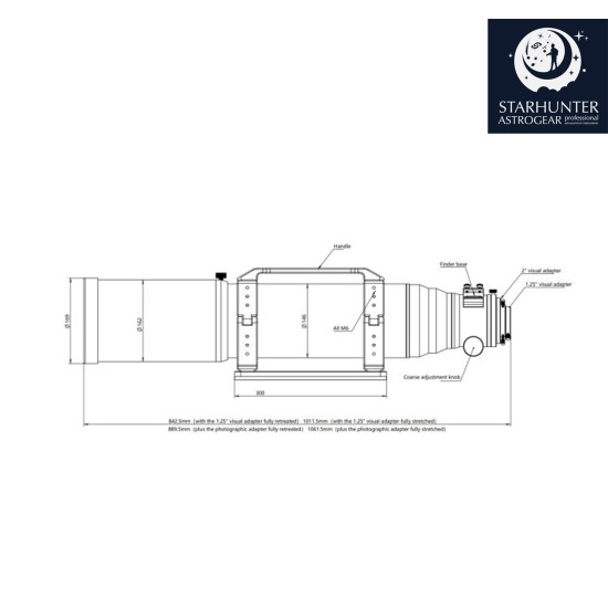 Askar 130PHQ 130mm f/7.7 Quadruplet Flat-Field Astrograph