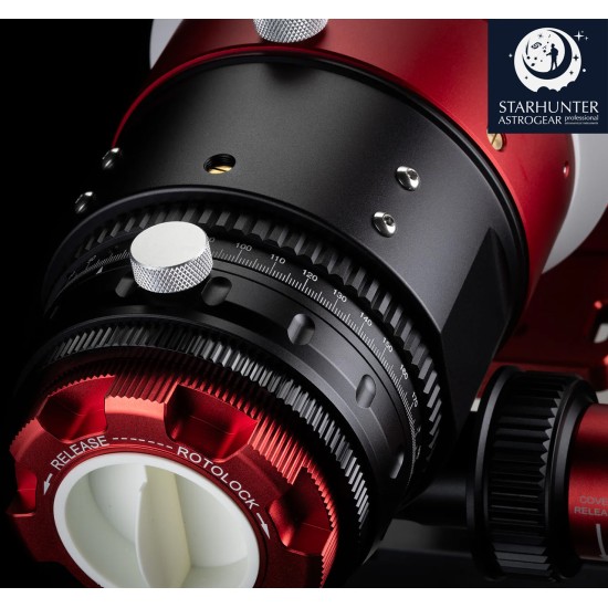 William Optics New FLT 132 Fluorostar 132mm f/6.9 Triplet Apo Refractor with Carry Case - Red 