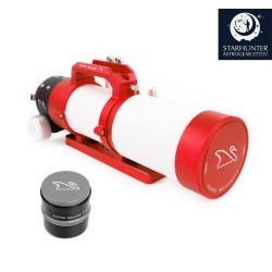 William Optics GT71 71mm f/5.9 Apo Refractor (Red) with Soft Case & Flat6AIII Field Flattener Astrophotography Package