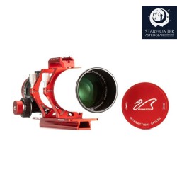 William Optics FLT 91 Fluorostar 91mm f/5.9 Triplet Apo Refractor with Carry Case - Red